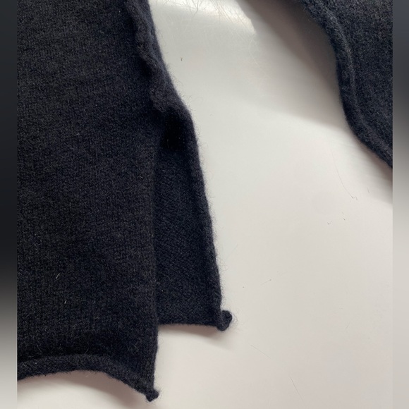 Free People Cashmere Paloma Black Button-Up Cardigan Sweater - Extra Small‎ XS - Picture 5 of 6